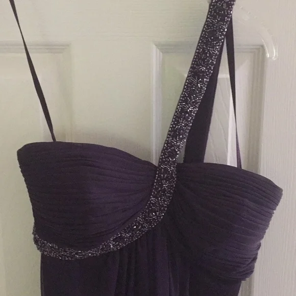 NWOT Caché purple cocktail dress shoulder strap. - Picture 2 of 4